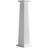Craftsman Classic Square Tapered Smooth PVC Column Kit, Standard Capital & Standard Base-36092387