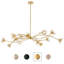 Coquette 14 Light Crystal LED Linear Pendant-495457708