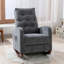 Fauteuil berçant à haut dossier Chrisann-651613246
