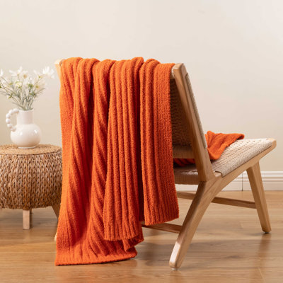 Cozy Lightweight Decorative Blanket For Sofa, 50"X60"