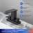 Centerset 2-handle Bathroom Faucet with Drain Assembly-94245785