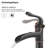 Single-handle Bathroom Faucet with Drain Assembly-97742788