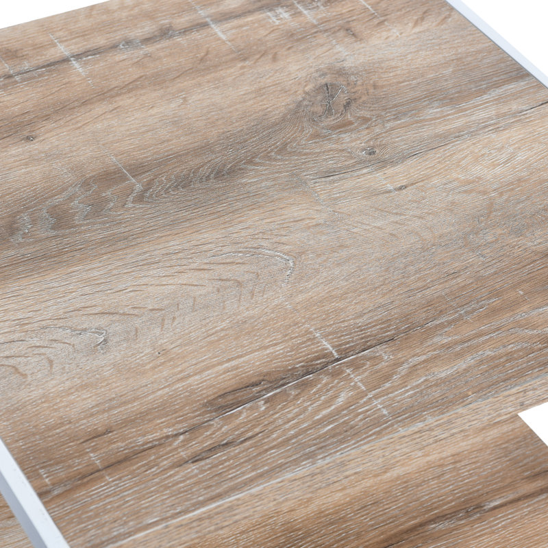 Square End Table Ashwood, Coastal Oak