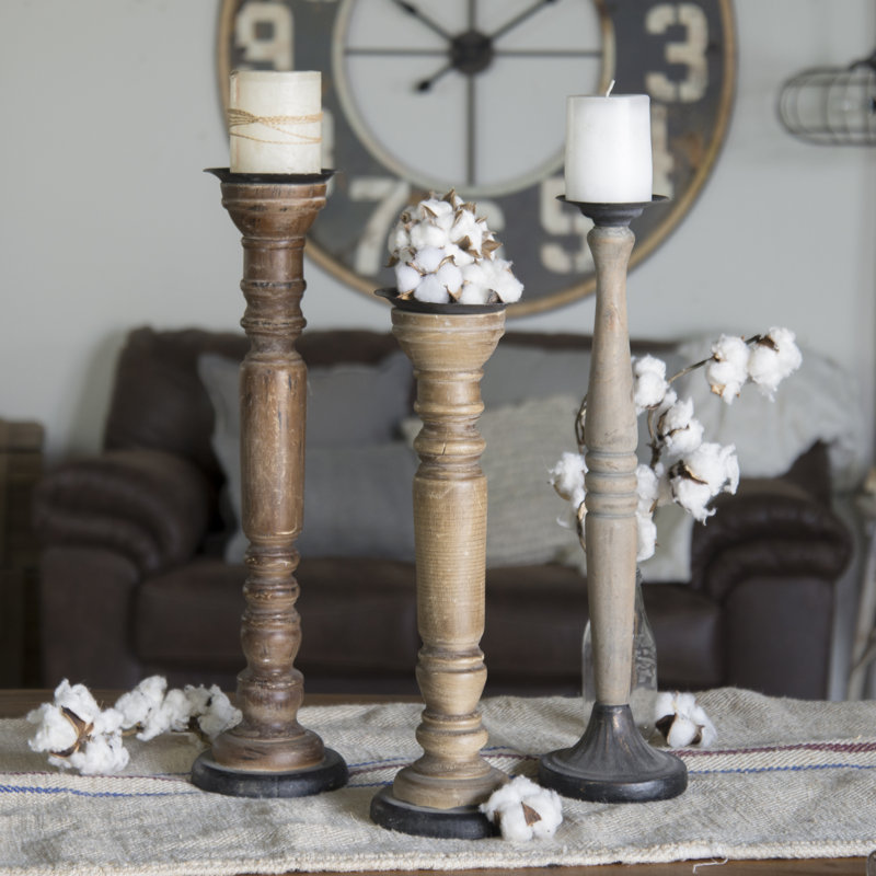 20.8'' H Metal Tabletop Candlestick