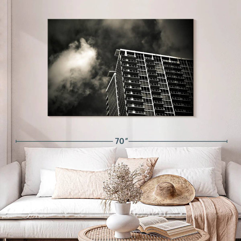 Lilie BW Building, 32" H x 48" W