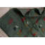 Tapis de zone en laine vert 3 pi 5 po x 4 pi 10 po one-of-kind-noué la main gabbeh Southwestern