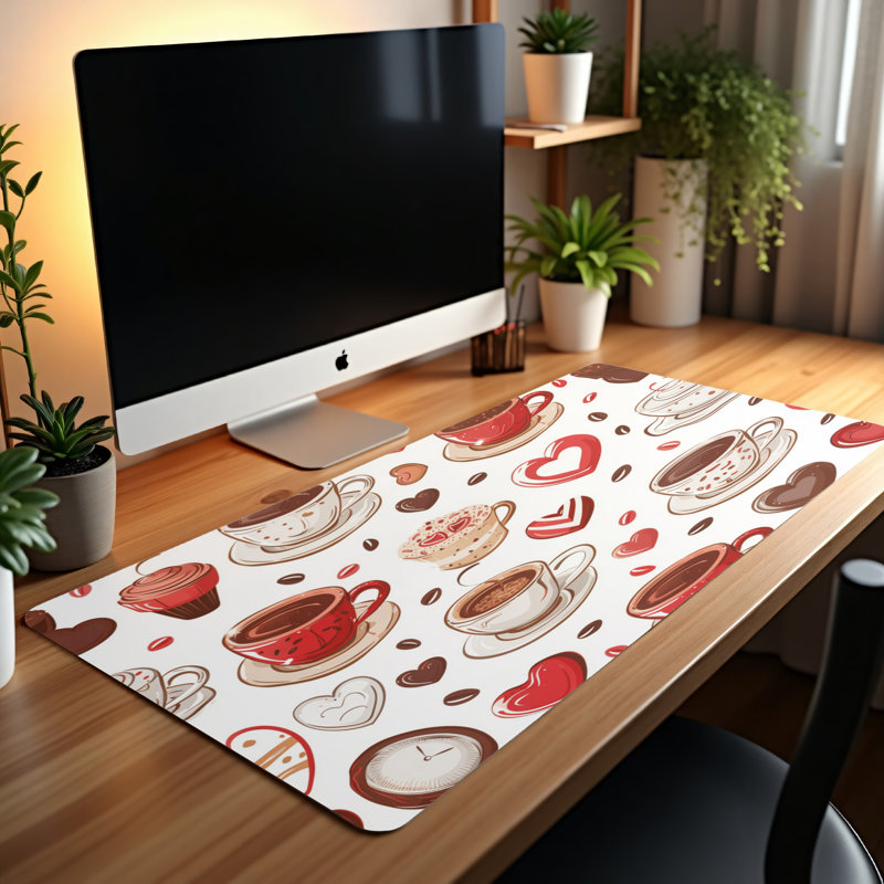 Polyester Desk Pad, 23.6x13.8