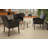 Vinyl Seat Reception Chair with Manufactured Wood Frame