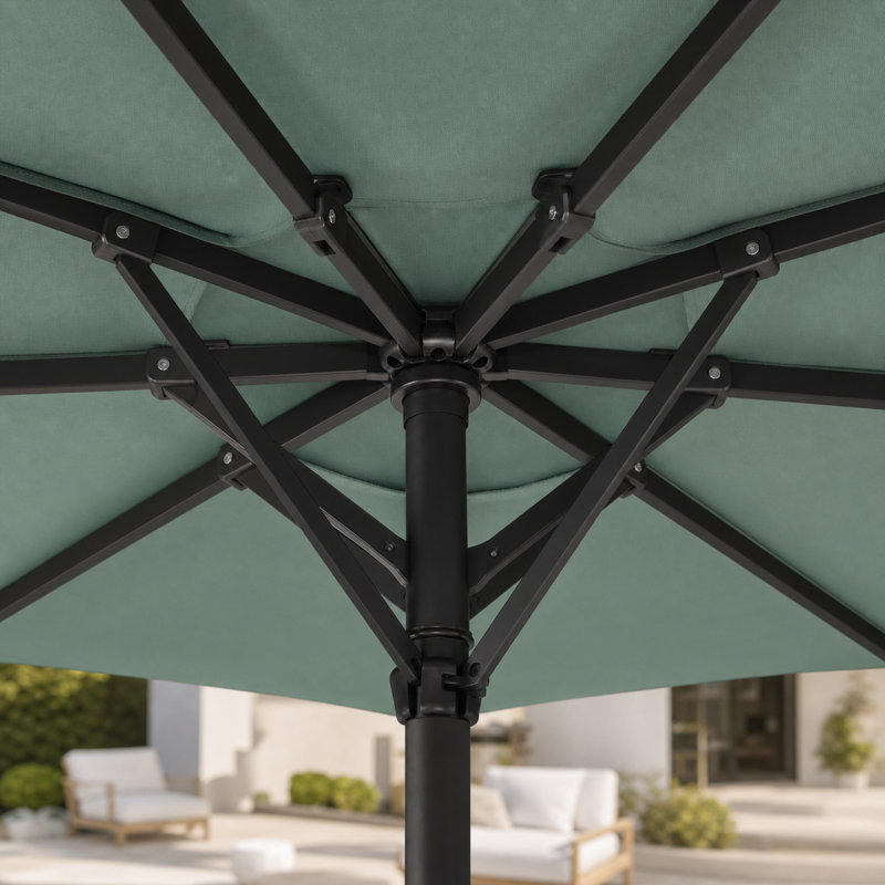 15' Extra Large Patio Umbrella, Green