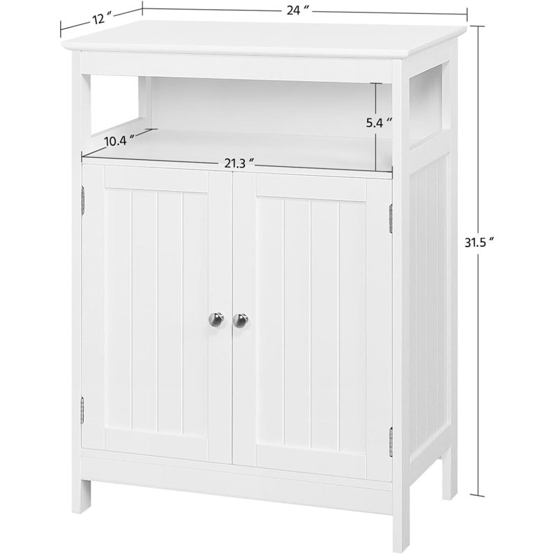 Sukari Accent Cabinet, White