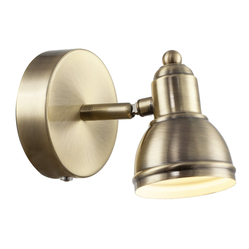 Wall Sconce, Antique Brass