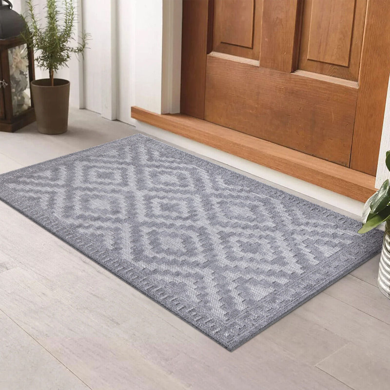 Geometric Kilim, Beige, Rectangle 60 cm x 110 cm