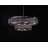 10 - Light Dimmable Tiered Chandelier