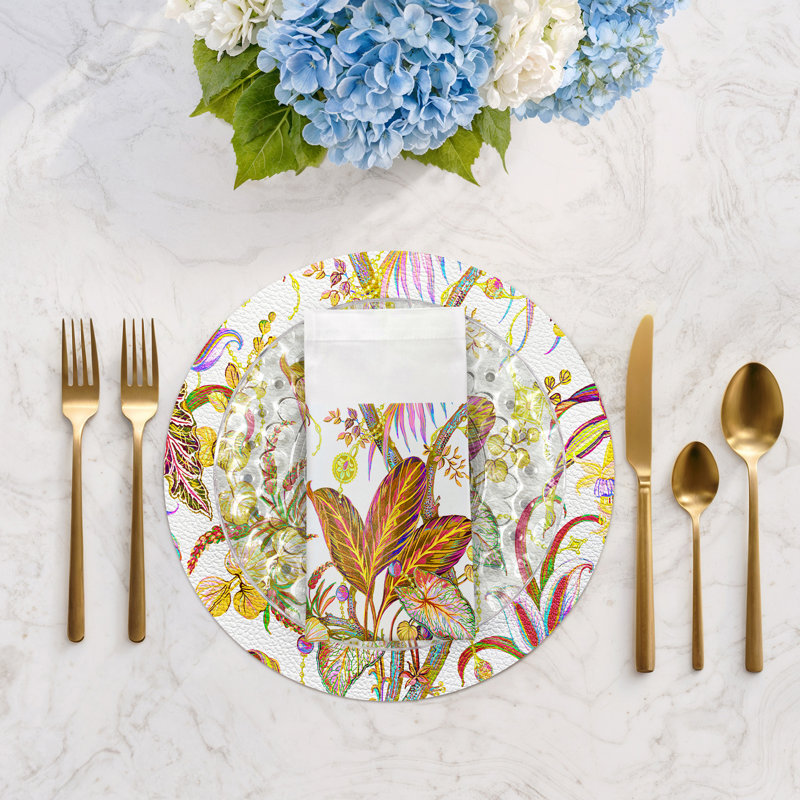 Amazonia Cotton Sateen Dinner Napkins, Splendor