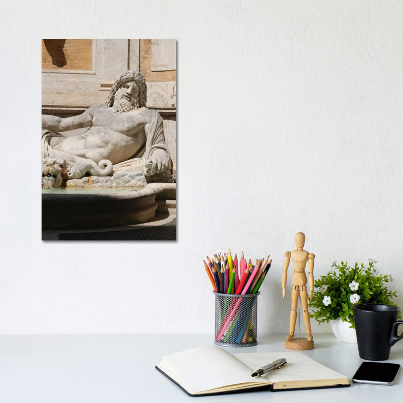 The Posseidon by Gilliard Bressan - Gallery-Wrapped Canvas Giclée on Canvas, 20.32 cm H x 30.48 cm W, Wrapped Canvas