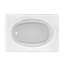 SIGNATURE® Oval in Rectangle 6042 Drop-In Whirlpool LH/RBM Oyster-1299439774