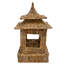 Wicker Pagoda Collection Votive Candle Holder-631025557