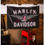 Harley-davidsonâ® polyester à 2 côtés 36 x 60 po drapeau maison