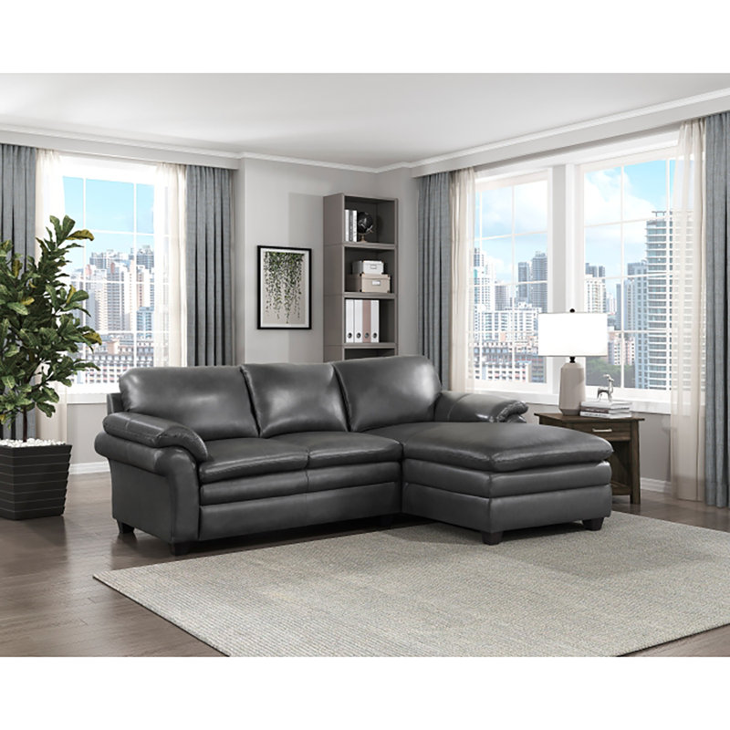 Upholstered Sectional Right Hand Facing