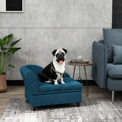 Canapé pour chien avec rangement pour animaux de compagnie