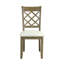 Chaise rembourrée (ensemble de 2)