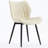 Upholstered Dining Chairs Faux Leather Side Chair With Metal Frame-892665399