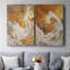 ABSTRACT Series CD XXV - Toile tendue avec châssis de qualité supérieure - Prêt à être accroché-108964755