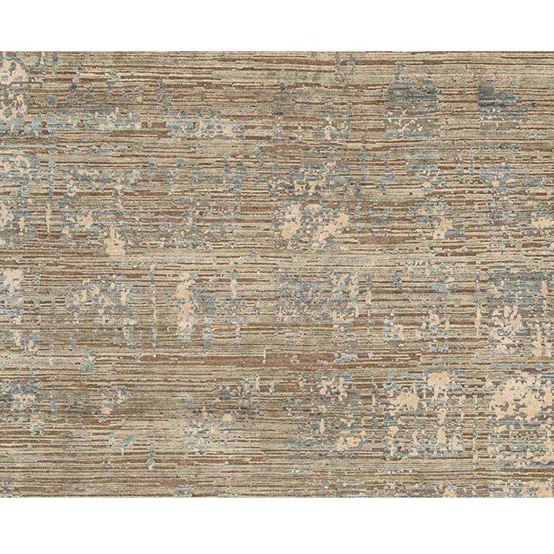 Handmade Silk and Wool Area Rug, Rectangle 8' x 10'