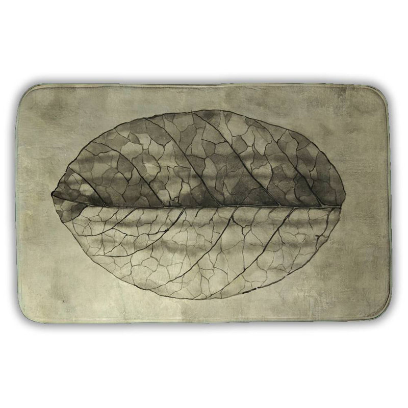 Translucent Bath Mat with Non-Slip Backing - Quick Dry Memory Foam Bathroom Rug - Absorbent - Modern Plush Spa-Style - Machine Washable