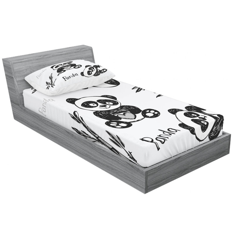 Microfiber Sheet Set, Twin XL Sheet Set with Fitted Sheet