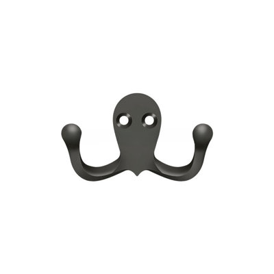 Double Hook; Oil Rubbed Bronze Finish