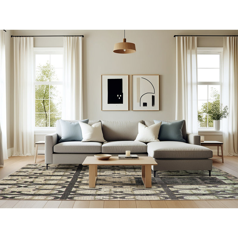 Indoor Rug, Rectangle 6' x 9'