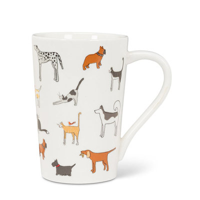 Tasse de chiens et de chats