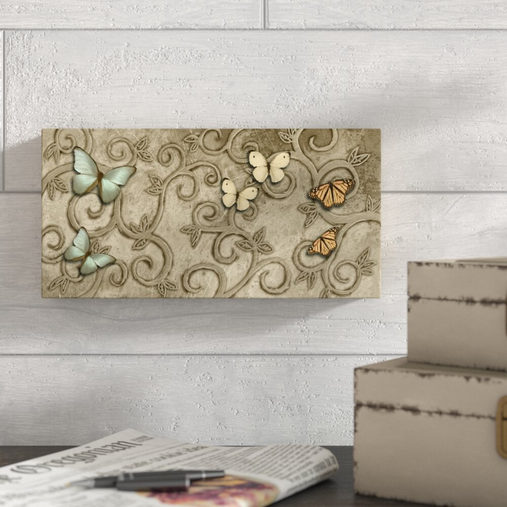 Ophelia Co Butterfly II Painting Wayfair