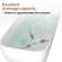 Gridley 67” x 29.5" Freestanding Soaking Solid Surface Bathtub
