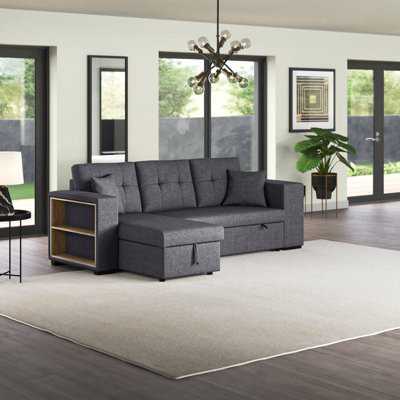 Senter Upholstered L-Shaped Sectional Reversible