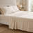 Bamboo Split Head Queen Sheet Set with Cooling Hypoallergenic Fabric-138649873