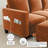 78'' Upholstered Sofa Couch With Ottoman-1010407976