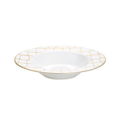 Alligator Bone China Pasta Dish