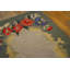 Tapis américain gris clair et gris