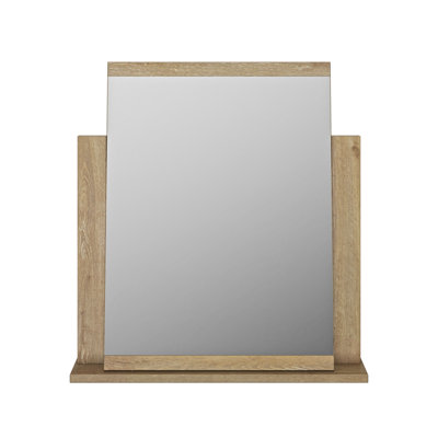 Jaleiah Wood Flat Floor Mirror
