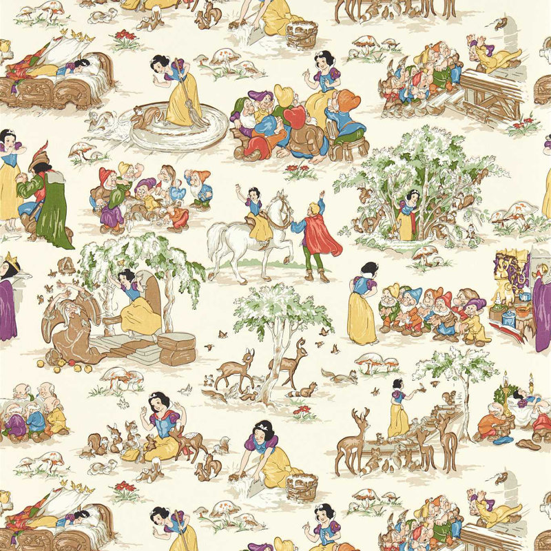 Snow White Wallpaper, Whipped Cream
