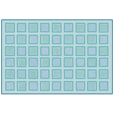 Rectangle Machine Tufted Nylon Rug
