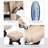 Faux Leather Massage Chair with Ottoman,wood-381939161