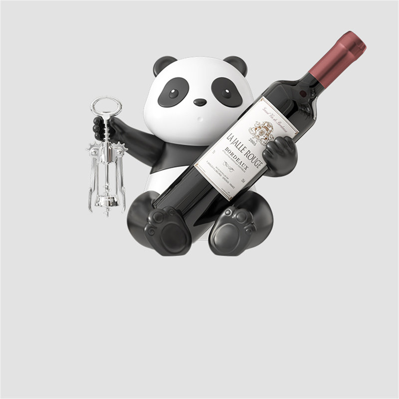 Support à vin Panda