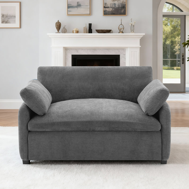 Fauteuil d'appoint 50 po, Gris