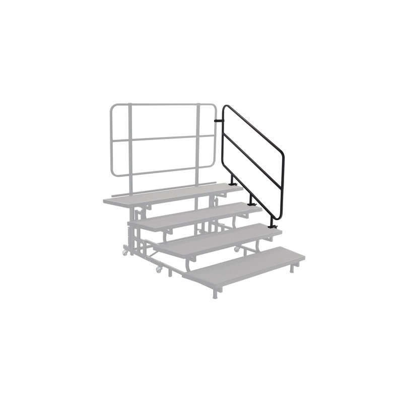 Rails latéraux mobiles 3 "x 4,33", 3 "E-Z, H 3 po x l 58 po x P 42