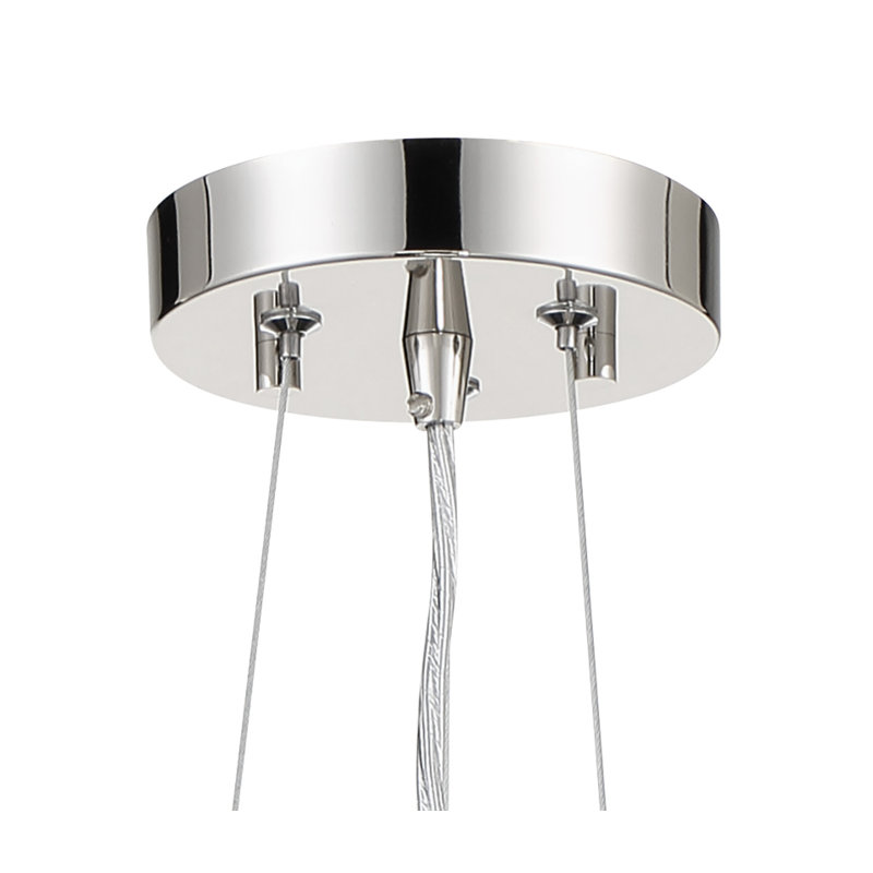 Luminaire suspendu cylindrique à 1 lumière Slosberg