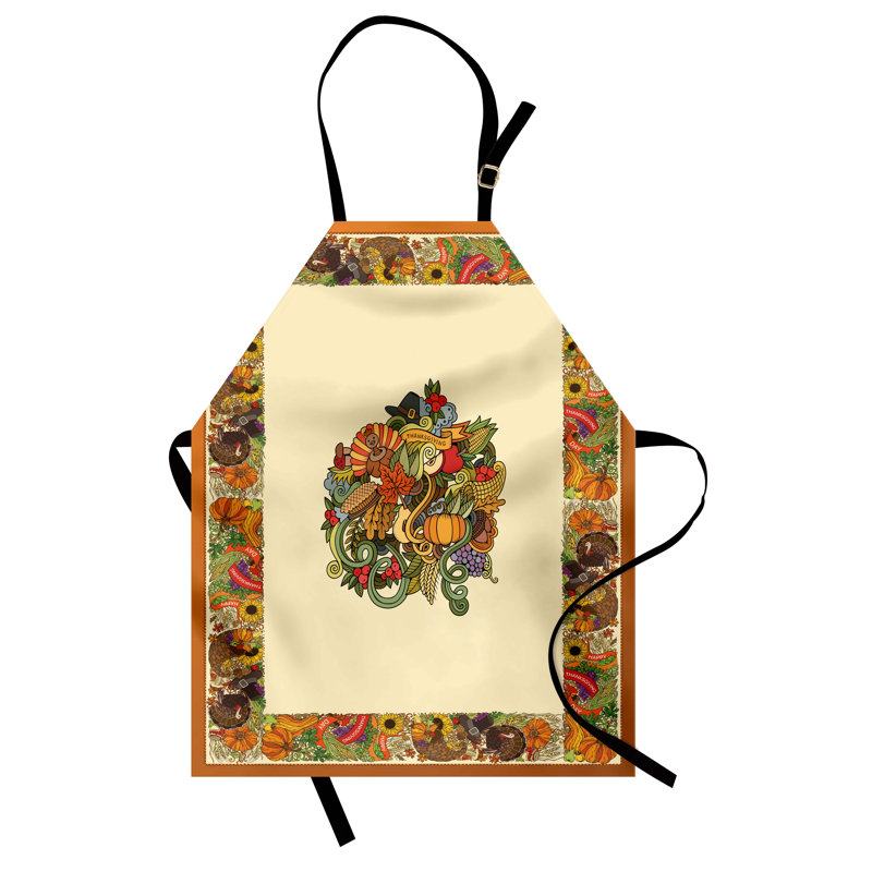 Floral Bib Apron