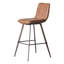 Catanzaro Upholstered Counter Stool with Metal Frame-27107896